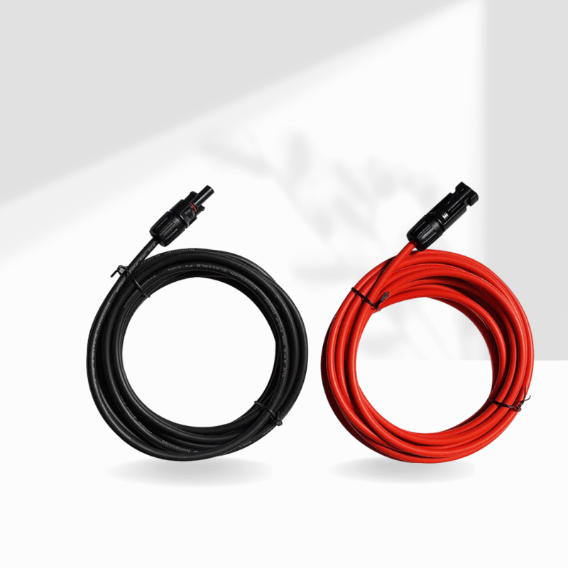 12AWG Solar Extension Cables with MC4 Connectors (12V/24V Auto Switch)
